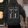 Weightlifting Workout Fitness Father Gym I Lifting Dad Men's Hoodie Back Print