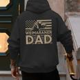 Weimaraners Lover & Weimaraner Shirts Weimaraner Dad -Adults -Kids - Small Short Sleeve V-Neck Polyester Casual Humorous Lover All Seasons Men's Hoodie Back Print