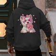 Westie Dog Valentines Day Dog Mom Westie Dad Candy Sucker For Men Women Girls Kids Men's Hoodie Back Print