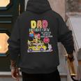 The Wheels On The Bus Dad Birthday Crew Party Toddler Kids Men's Hoodie Back Print
