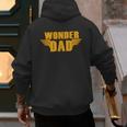 Wonder Dad Shirt Men's Hoodie Back Print