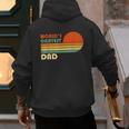 World's Okayest Dad Father Retro Vintage Men's Hoodie Back Print World's Okayest Dad Father Retro Vintage Men's Hoodie Back Print
