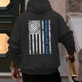 Wrestling Dad Men's Hoodie Back Print