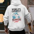 Batman Greatest Dad Men's Hoodie Back Print