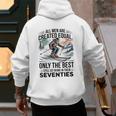 Only The Best Still Go Skiing In Their Seventies Men Dad Men's Hoodie Back Print Only The Best Still Go Skiing In Their Seventies Men Dad Men's Hoodie Back Print