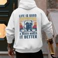 Boxer Dog For Men Women Boxer Dog Dad Mom Small Men's Hoodie Back Print