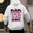 Dad Of The Birthday Girl Pink Family Birthday Girls Party Men's Hoodie Back Print
