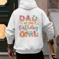 Dad Of The Birthday Ice Cream Family Matching Party Men's Hoodie Back Print