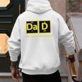 Dad Periodic Table Of Elements Men's Hoodie Back Print Dad Periodic Table Of Elements Men's Hoodie Back Print