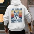 German Shepherd Men Women Dog Dad Mom German Shepherd Men's Hoodie Back Print German Shepherd Men Women Dog Dad Mom German Shepherd Men's Hoodie Back Print