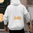 Gymnastics Dad For Gymnastic Father Parents Men's Hoodie Back Print