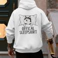 Husky Dog Pajama Husky Official Sleepshirt Mom Dad Kid Men's Hoodie Back Print