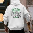 Jurassic World Best Dad Ever Men's Hoodie Back Print