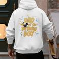 Looney Tunes Birthday Daffy Duck Dad Of The Birthday Boy Men's Hoodie Back Print