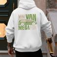Mini Van Mega Fun Mom Dad T-Shirt Men's Hoodie Back Print