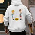 MTV Beavis And Butthead This Dad Rocks Men's Hoodie Back Print