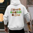 Official Cookie Dad Scout For Girls Cookie Dealer Men's Hoodie Back Print