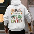 One Happy Dad Camper 1st Birthday Boy Camping Bear Men's Hoodie Back Print One Happy Dad Camper 1st Birthday Boy Camping Bear Men's Hoodie Back Print