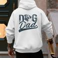 Pug Dog Dad Men Men's Hoodie Back Print