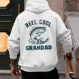 Reel Cool Grandad Fishing Grandpa Vintage Style Men's Hoodie Back Print Reel Cool Grandad Fishing Grandpa Vintage Style Men's Hoodie Back Print