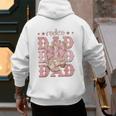 Rodeo Dad Pink Boots Coquette Cow-Girl Birthday Party Men's Hoodie Back Print