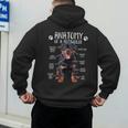 Anatomy Rottweiler Dog Owner Rottie Dad Mom Pet Lover Men's Hoodie Back Print