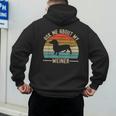 Ask Me About My Weiner Dachshund Dad Men's Hoodie Back Print