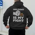 Autism Awareness Mom Dad Parents Autistic Kids Awareness Small Men's Hoodie Back Print