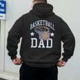 Basketball Dad Coach Sports Fan Men's Hoodie Back Print