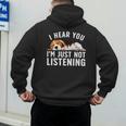 Beagle For Men Women Dad Mom Beagle Dog Lovers Men's Hoodie Back Print