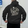 Bearded Dad Daddy Father’s Day My Other Ride Is His Beard Men's Hoodie Back Print