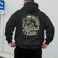Bearded Dad Daddy Papa Father’s Day Resting Beard Face Men's Hoodie Back Print