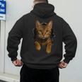 Bengal Cat Lover Animal Pet Bengal Cat Owner Mom Cat Dad Cat Men Women Kids Men's Hoodie Back Print