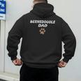 Bernedoodle Dad & Kids Tee Fathers Day T-Shirt Men's Hoodie Back Print