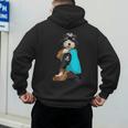 Bernedoodle I Love Dad Tattoo Apparel Dog Dad Dads Men's Hoodie Back Print