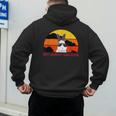 Best Bunny Dad Ever Rabbit Jumper Dad Men's Hoodie Back Print
