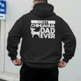 Best Chihuahua Dad Ever t Shirt For Men Dog Father Gift Idea Men's Hoodie Back Print