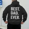 Best Dad EverShirt Men Husband Men's Hoodie Back Print