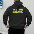 Best Dink'n Dad Ever Pickleball Men's Hoodie Back Print