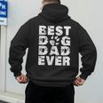 Best Dog Dad Ever Shirt Dog Father Men Women Girls Kids Men's Hoodie Back Print
