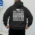 Best Husbands IVF Dad IVF Transfer Day Embryo Transfer Day Men's Hoodie Back Print