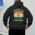 Best Indian Dad Ever Father's Day India Flag Pride Men's Hoodie Back Print
