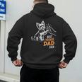 Best Yorkie Dad Ever Dog Yorkie I Love Yorkie Dad Men's Hoodie Back Print