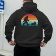 Bigfoot Walking a Dog Corgi Lovers Dog Dad Men's Hoodie Back Print Bigfoot Walking a Dog Corgi Lovers Dog Dad Men's Hoodie Back Print