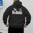 The Bird Father Bird Watching Meme Birder Dad Men's Hoodie Back Print