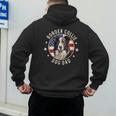 Border Collie Dog Owner For Men Border Collie Dad Men's Hoodie Back Print