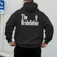 The Bridefather Father Of Bride Dad Wedding Rehearsal Dinner Men's Hoodie Back Print
