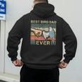 Budgie Dad Bird Lover Father Animal Enthusiast Bird Guy Men's Hoodie Back Print Budgie Dad Bird Lover Father Animal Enthusiast Bird Guy Men's Hoodie Back Print