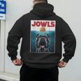 Cane Corso Jowls Top Drool Burger Dog Mom Dog Dad Men's Hoodie Back Print