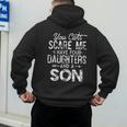 You Can't Scare Me I Have Four Daughters And A Son Dad Men's Hoodie Back Print